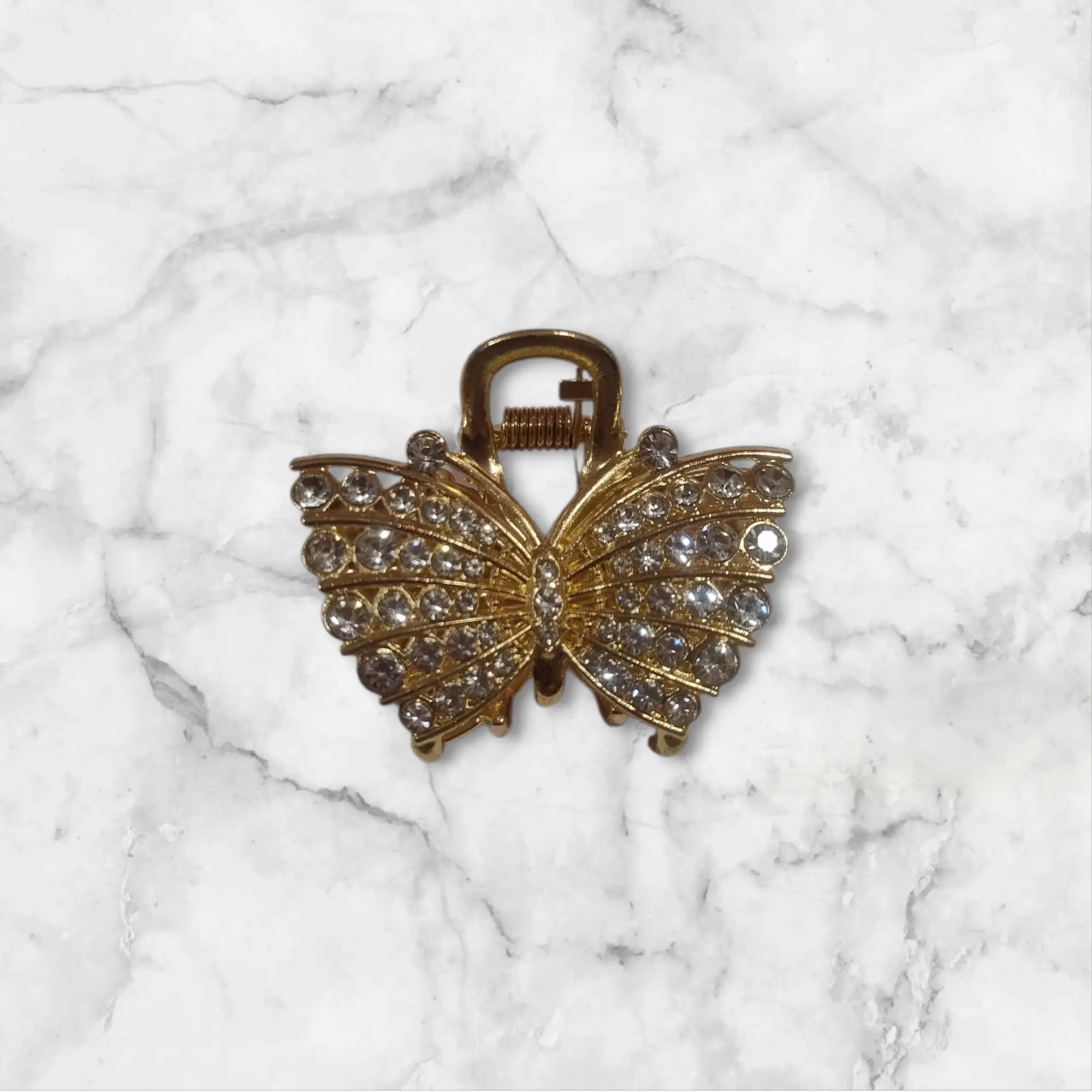 Hebilla Mariposa Dorada